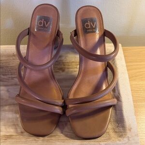 Dolce Vita Women's Tan Strappy Heels Size 9
